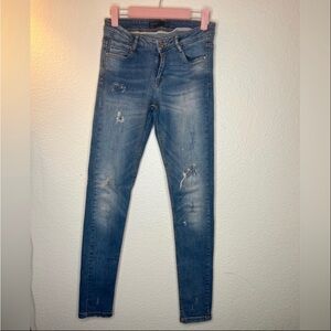 zara trafaluc denim jeans size 4/ 26